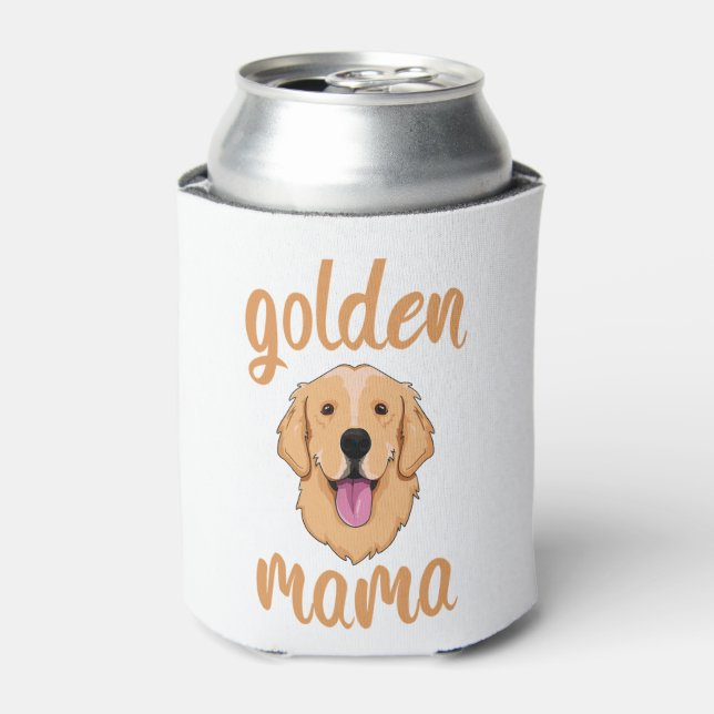Golden Retriever Mama Dosenkühler (Kanne Vorderseite)