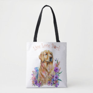 Golden Retriever Mama Floral