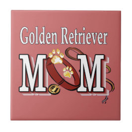 Golden Retriever Mama Geschenke Fliese