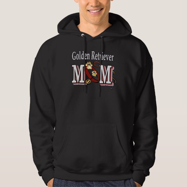 Golden Retriever Mama Geschenke Hoodie (Vorderseite)