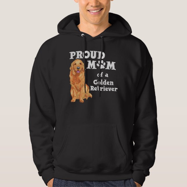 GOLDEN-RETRIEVER MAMA HOODIE (Vorderseite)