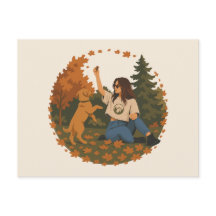 Golden Retriever Mama Leben Herbst Abenteuer