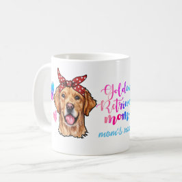 Golden Retriever Mama Muttertag Hund Liebe Mama Kaffeetasse