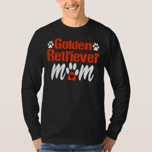 Golden Retriever Mama Muttertag Hund Mama T-Shirt
