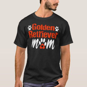 Golden Retriever Mama Muttertag Hund Mama T-Shirt