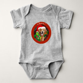 Golden Retriever Mama Niedlich Hunde Rasse Baby Strampler