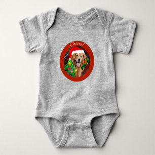 Golden Retriever Mama Niedlich Hunde Rasse Baby Strampler