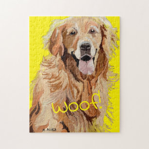 Golden Retriever Mama Niedlich Hunde Rasse Puzzle