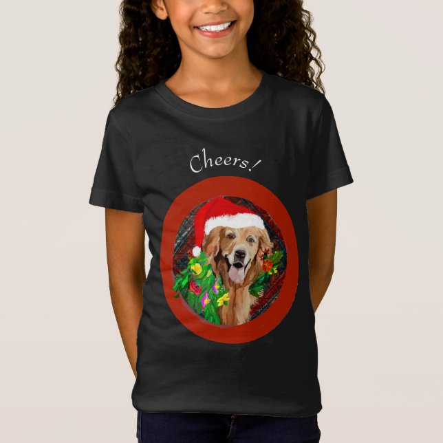 Golden Retriever Mama Niedlich Hunde Rasse T-Shirt (Vorderseite)