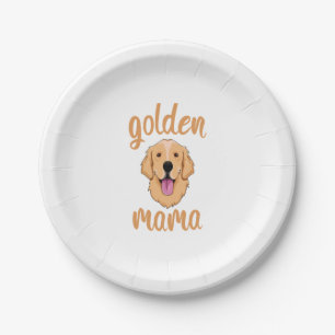 Golden Retriever Mama Pappteller