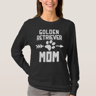 Golden Retriever Mama Paw Arrow T-Shirt