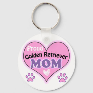 Golden Retriever Mama Schlüsselanhänger