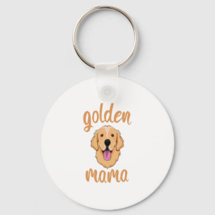 Golden Retriever Mama Schlüsselanhänger