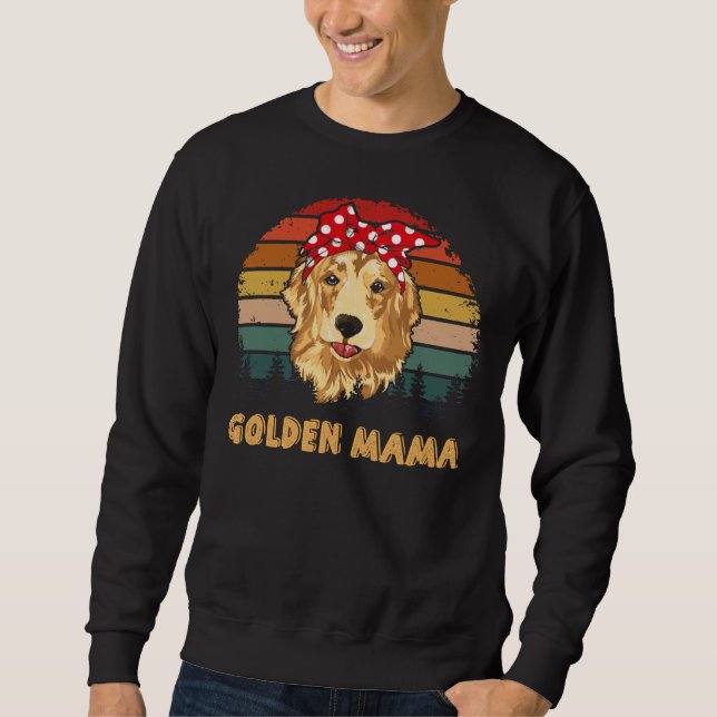 Golden Retriever Mama Sweatshirt (Vorderseite)