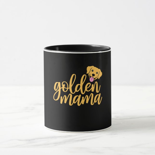 Golden Retriever Mama Tasse (Zentrum)