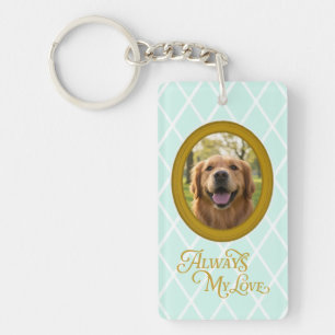 Golden Retriever Maßgeschneidertes Foto – Immer me Schlüsselanhänger