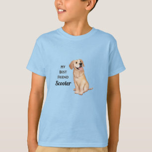 Golden Retriever Mein bester Freund Individuelle N T-Shirt