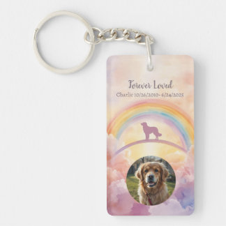 Golden Retriever Memorial Keychain Schlüsselanhänger