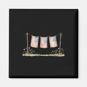 Golden Retriever merica Shirt Patriotischer Welpe Magnet