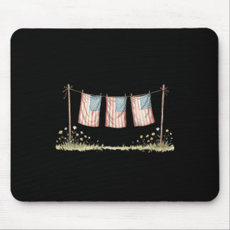 Golden Retriever merica Shirt Patriotischer Welpe Mousepad