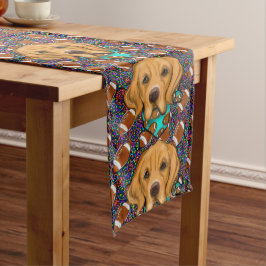 Golden Retriever Mittelgroßer Tischläufer