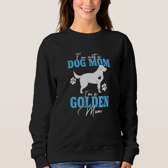Golden Retriever Mom Dog  for Women Mother's Day Sweatshirt (Vorderseite)