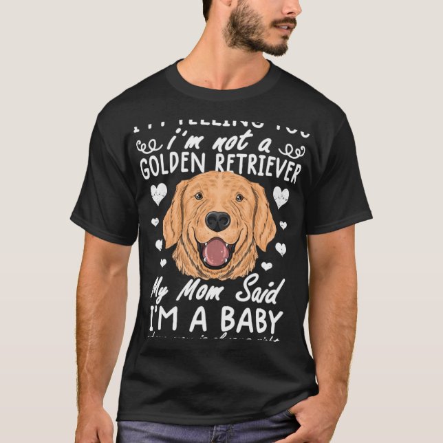 golden retriever mom  for women  golden retriever T-Shirt (Vorderseite)