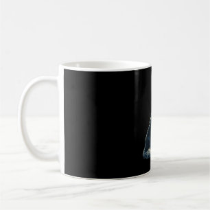 Golden Retriever mondbeschienenes Bergwildnis Hund Kaffeetasse