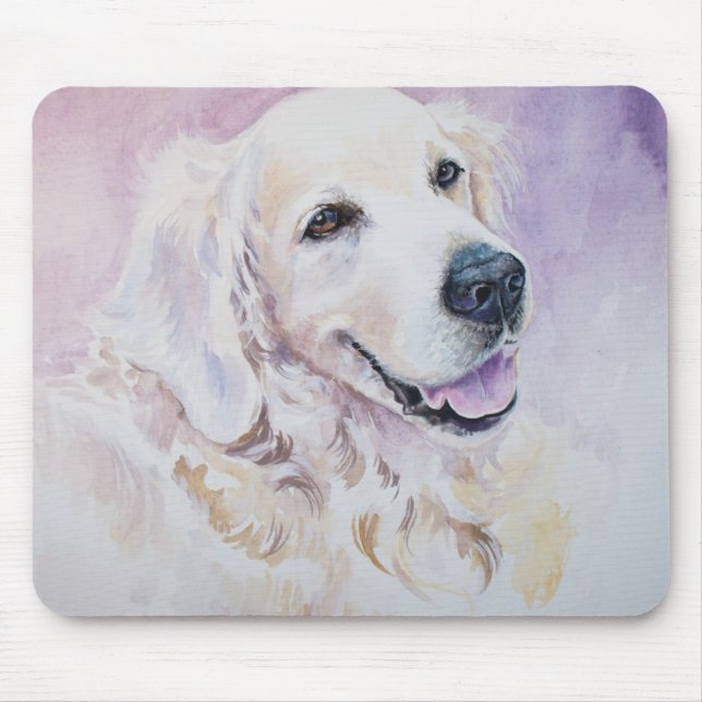Golden retriever mousepad (Vorne)