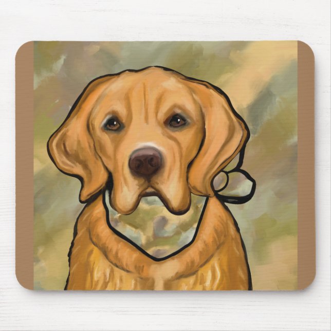 Golden Retriever Mousepad (Vorne)