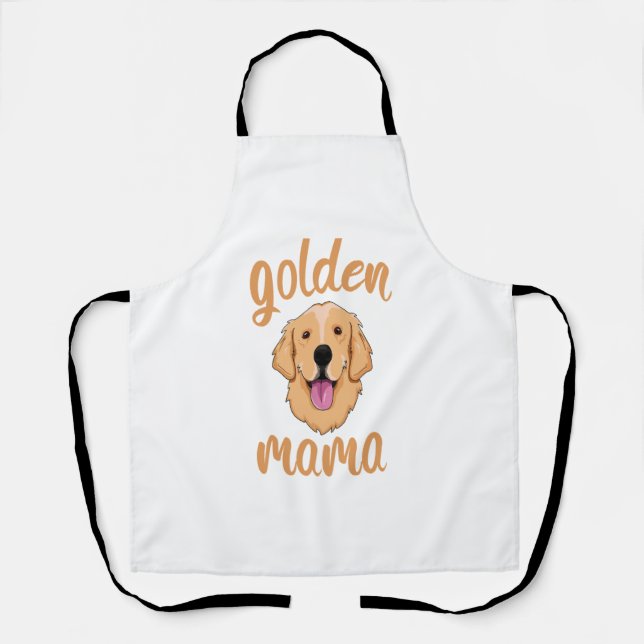 Golden Retriever-Mutter  Schürze (Vorderseite)