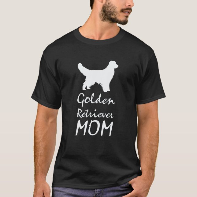 Golden Retriever Mutter und Hund 2 T-Shirt (Vorderseite)