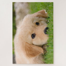 Golden Retriever Niedliche Welpenträume Puzzle