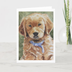 Golden retriever Notecards Karte