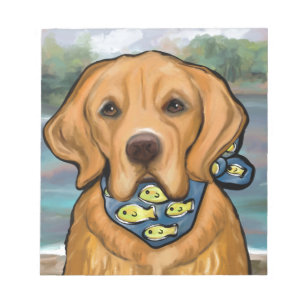 Golden Retriever Notizblock