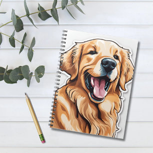 Golden Retriever Notizblock