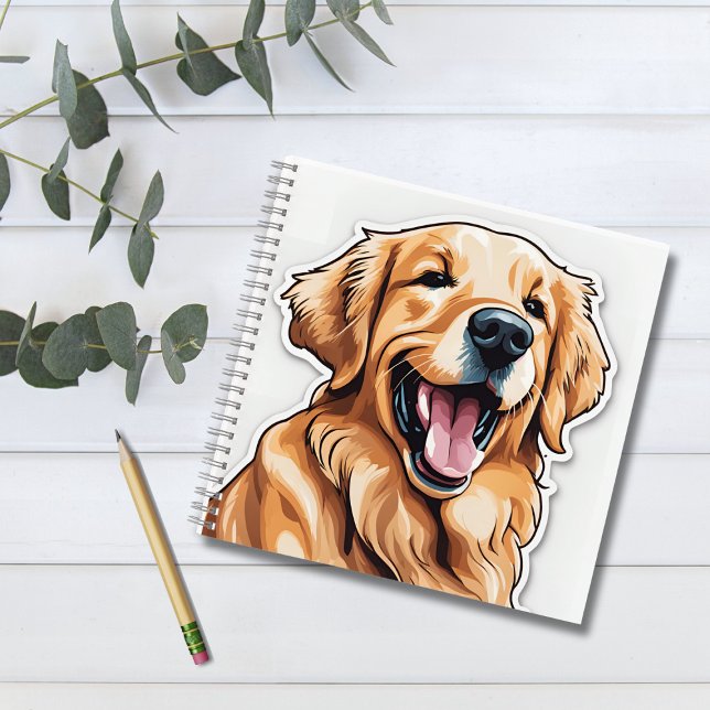 Golden Retriever Notizbuch (Von Creator hochgeladen)