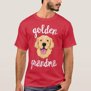 Golden Retriever Oma Frauen Mama Dog Owner - Co T-Shirt