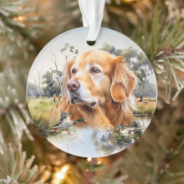Golden Retriever Ornament (Baum)