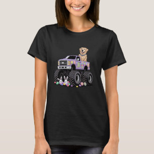 Golden Retriever Osterhase Eier Jagd Lustig D T-Shirt