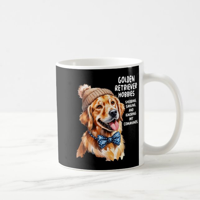 Golden Retriever Outfit Idea For Women &amp; Retri Kaffeetasse (Rechts)