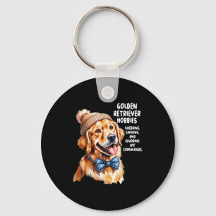 Golden Retriever Outfit Idee Für Frauen & Retr Schlüsselanhänger