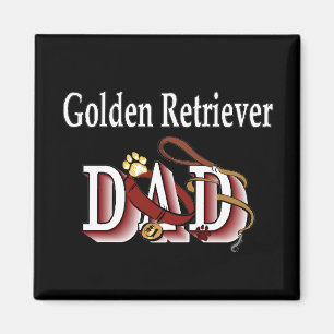 Golden Retriever Papa Magnet