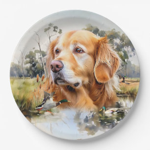 Golden Retriever Pappteller