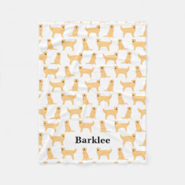 Golden Retriever Personalisiert Blanket - Hund Fleecedecke
