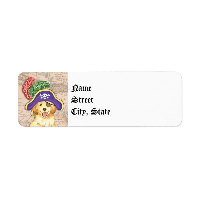 Golden Retriever Pirate (Vorne)