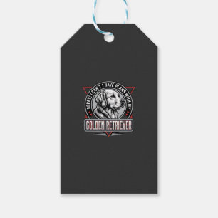 Golden Retriever plant Hundeschild Design Geschenkanhänger