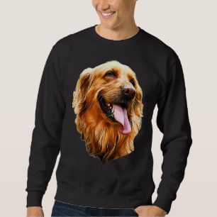 Golden Retriever Portrait Sweatshirt