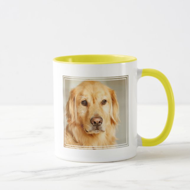 Golden Retriever Portrait Tasse (Rechts)