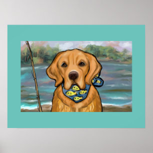 Golden Retriever Poster